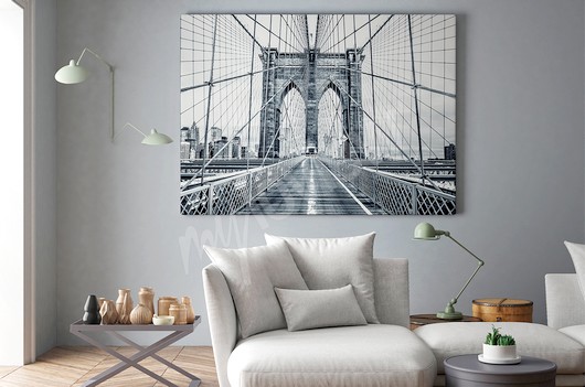 obraz - most v Manhattanu