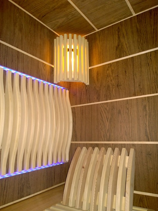 sauna Future interier